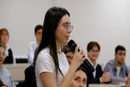Working Group under Interdepartmental Center of the Coordination Headquarters met with influencers at Karabakh University