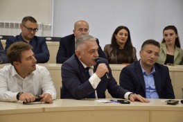 Working Group under Interdepartmental Center of the Coordination Headquarters met with influencers at Karabakh University