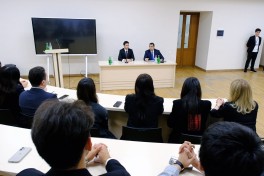 Working Group under Interdepartmental Center of the Coordination Headquarters met with influencers at Karabakh University