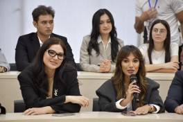 Working Group under Interdepartmental Center of the Coordination Headquarters met with influencers at Karabakh University