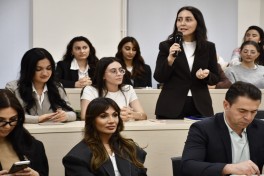 Working Group under Interdepartmental Center of the Coordination Headquarters met with influencers at Karabakh University