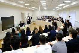 Working Group under Interdepartmental Center of the Coordination Headquarters met with influencers at Karabakh University