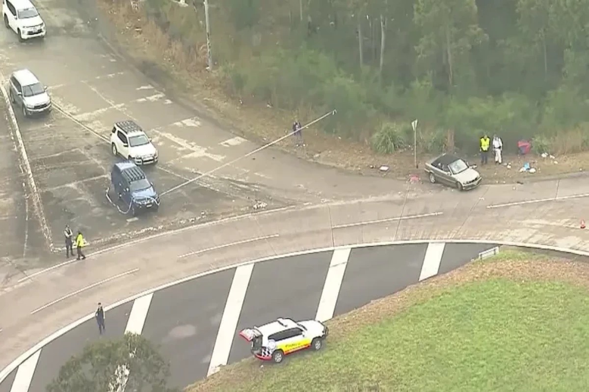 Ten injured in Australia as car crashes into crowd north of Sydney