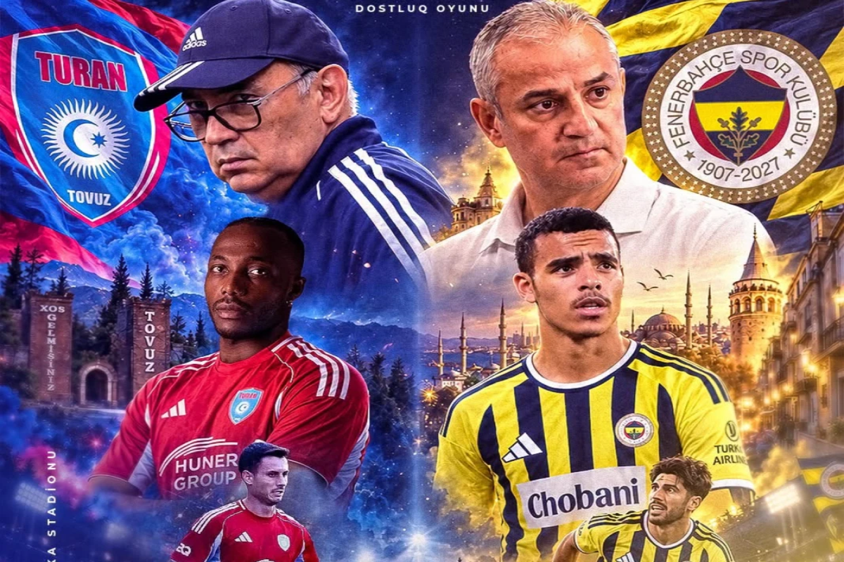 Azerbaijani FC Turan Tovuz lost to Turkish FC Fenerbahçe in Baku.