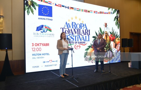 Baku hosts fourth edition of traditional “European Delights” Culinary Festival - PHOTO 