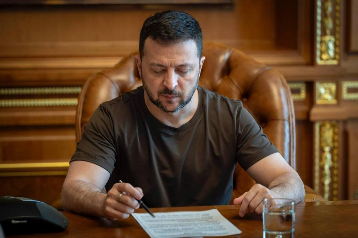 Ukrainian President Volodymyr Zelenskyy