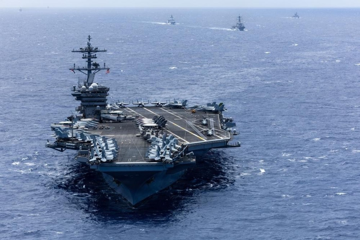 Hegseth does not say how many US aircraft carriers the US will leave in the Middle East