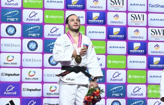 Azerbaijani judoka crowned world champion in Baku