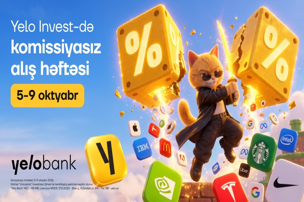 Yelo Bank to hold commission-free investment week every month!