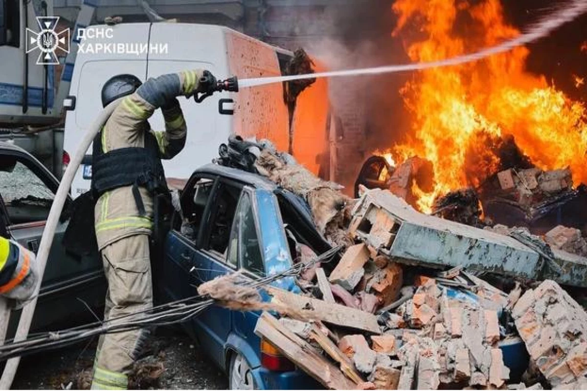 Russian army strikes Kharkiv: 3 killed, 25 injured