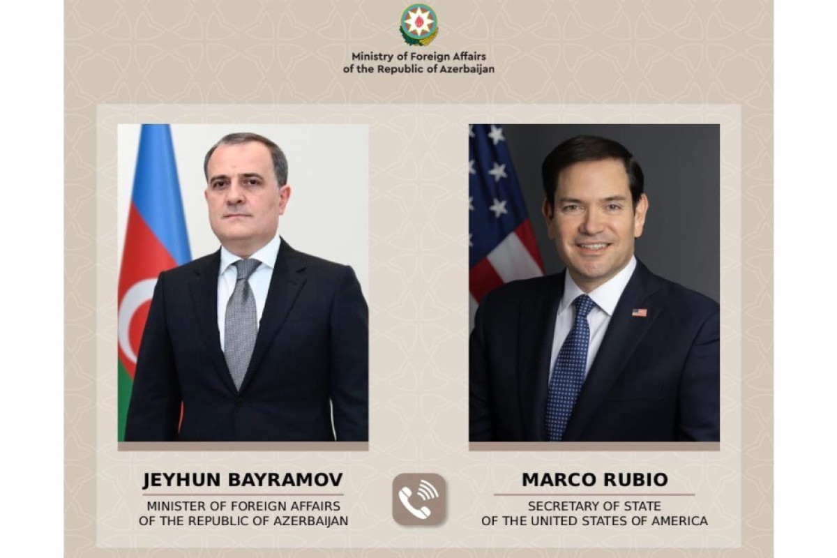 Azerbaijani FM, U.S. Secretary of State hold phone talk