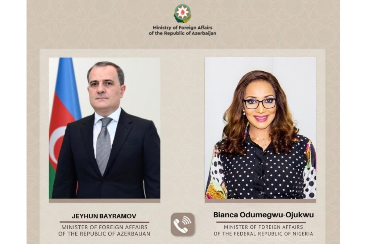 Azerbaijani, Nigerian FMs hold phone talk