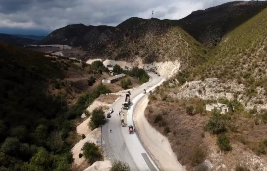 New transport route from Aghdam to Kalbajar taking shape - VIDEO 