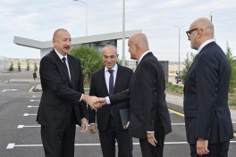 President Ilham Aliyev attended inauguration of pharmaceutical manufacturing plant in Pirallahi Industrial Park-PHOTO 