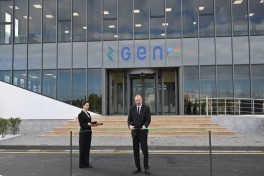 President Ilham Aliyev attended inauguration of pharmaceutical manufacturing plant in Pirallahi Industrial Park-PHOTO 