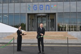 President Ilham Aliyev attended inauguration of pharmaceutical manufacturing plant in Pirallahi Industrial Park-PHOTO 