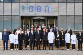 President Ilham Aliyev attended inauguration of pharmaceutical manufacturing plant in Pirallahi Industrial Park-PHOTO 