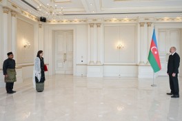 President Ilham Aliyev received newly appointed ambassador of Malaysia to Azerbaijan