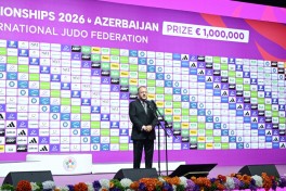 President Ilham Aliyev attended opening ceremony of World Judo Championships - UPDATED-1 