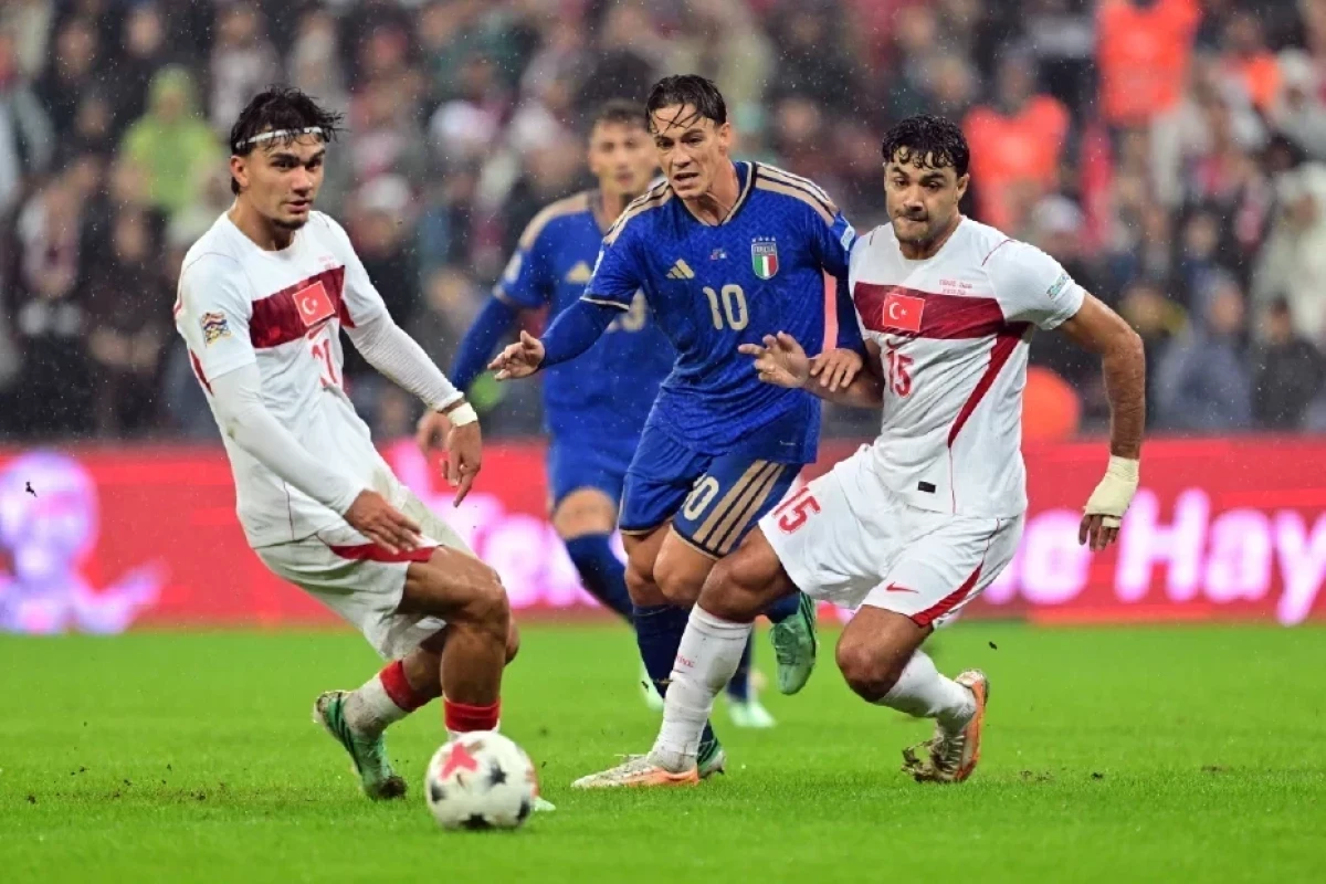 Italy rallies past Türkiye 3-1 in Nations League clash