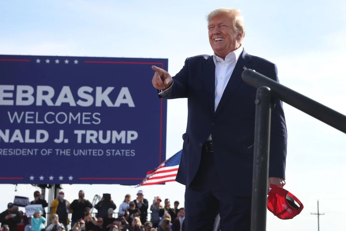 Trump says his election rallies are boosting support for Republican candidates