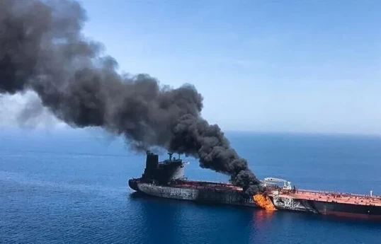 India says 11 citizens injured after Panama-flagged tanker hit by projectile in Strait of Hormuz
