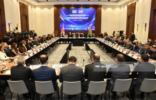 Several documents signed at 8th Azerbaijan-UK intergovernmental commission meeting in Baku