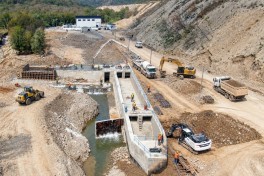 Construction of three hydropower plants in Lachin nearing completion