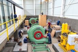 Construction of three hydropower plants in Lachin nearing completion