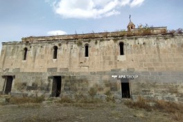Representatives of Alban-Udi Religious Community visit Aghoghlan Monastery in Lachin - PHOTO 