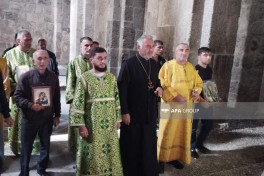 Representatives of Alban-Udi Religious Community visit Aghoghlan Monastery in Lachin - PHOTO  - UPDATED 