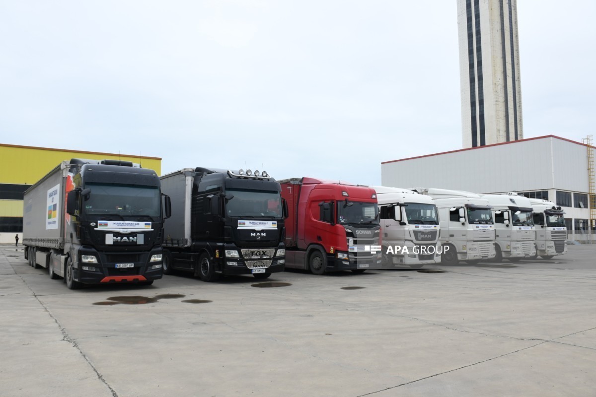 Azerbaijan sends another shipment of electrical equipment to Ukraine as humanitarian aid - <span class="red_color">PHOTO