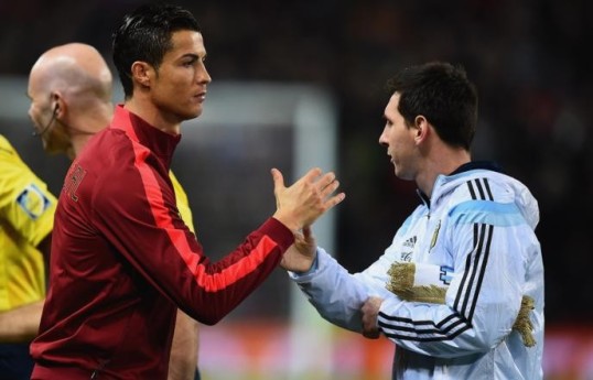 Ronaldo says Messi's legacy with the Argentina national team will live forever