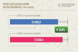 Tax revenues from non-oil and gas sector increase by 12.6%