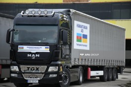 Azerbaijan sends another shipment of electrical equipment to Ukraine as humanitarian aid - PHOTO 