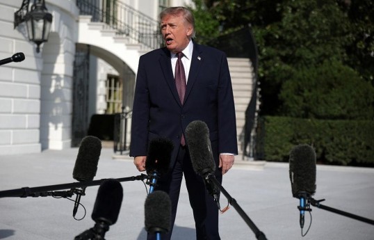 US President Donald Trump