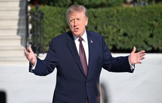US President Donald Trump