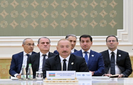 President: Azerbaijan is working jointly with Kazakhstan and Uzbekistan to create a green energy corridor