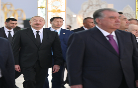 President Ilham Aliyev visited CIS National Culinary Festival and attended official reception