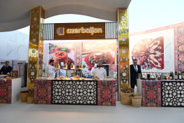President Ilham Aliyev visited CIS National Culinary Festival and attended official reception