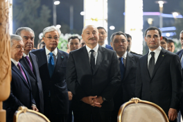 President Ilham Aliyev visited CIS National Culinary Festival and attended official reception