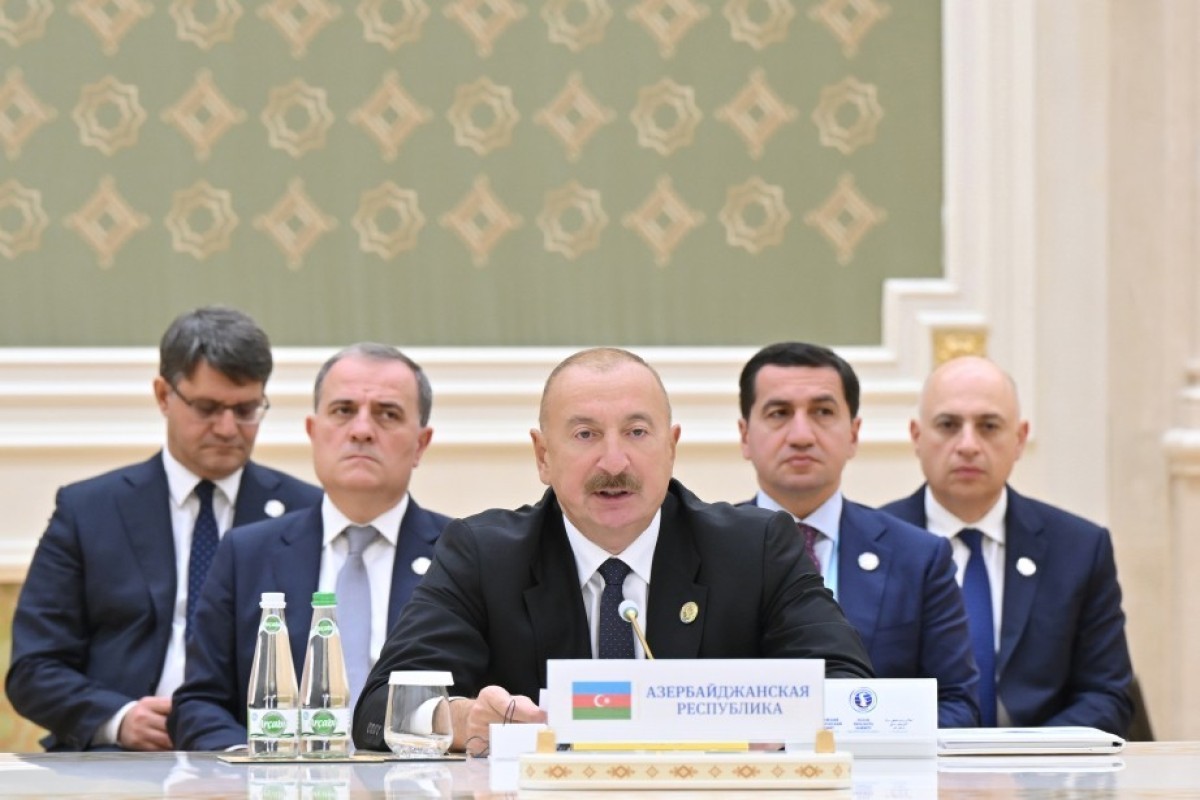 President Ilham Aliyev: Permanent mechanism needed for cooperation and monitoring of implementation of decisions on Caspian Sea