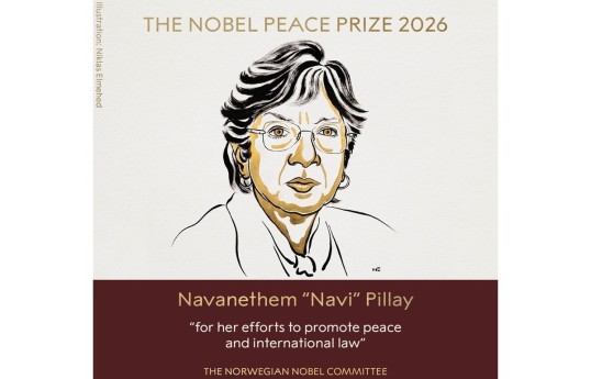 2026 Nobel Peace Prize laureate announced