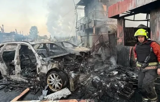 Russian army bombs Zaporizhzhia: 1 killed, 19 injured