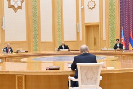 President Ilham Aliyev attended limited-format meeting of CIS Council of Heads of State - UPDATED-2  - PHOTO 