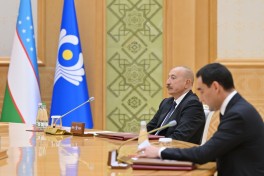 President Ilham Aliyev attended limited-format meeting of CIS Council of Heads of State - UPDATED-2  - PHOTO 