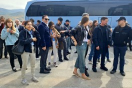 Participants of 4th International Conference on Missing Persons visit Khojaly Genocide Memorial Complex - PHOTO 