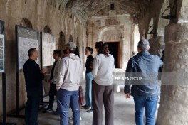 International travelers visit Khudavang monastery complex - PHOTO 
