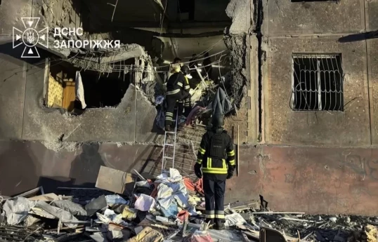 Russian glide bomb attack on Zaporizhzhia kills at least 15 people - PHOTO 