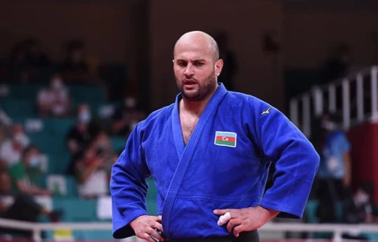 Azerbaijani judoka Ushangi Kokauri